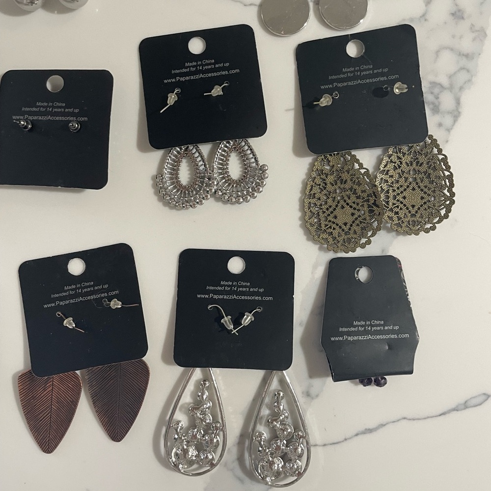 PAPARAZZI Boho Earrings 15 Pairs - Picture 11 of 11